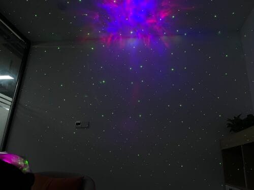 Astronaut Galaxy Projector for bedroom & kids’ room & a romantic date night photo review