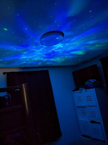 Astronaut Galaxy Projector for bedroom & kids’ room & a romantic date night photo review