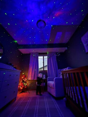 Astronaut Galaxy Projector for bedroom & kids’ room & a romantic date night photo review