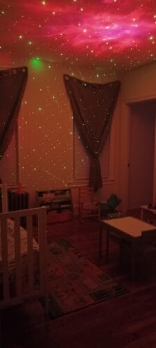Astronaut Galaxy Projector for bedroom & kids’ room & a romantic date night photo review