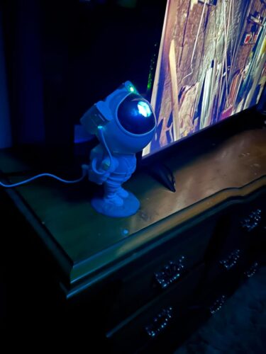Astronaut Galaxy Projector for bedroom & kids’ room & a romantic date night photo review