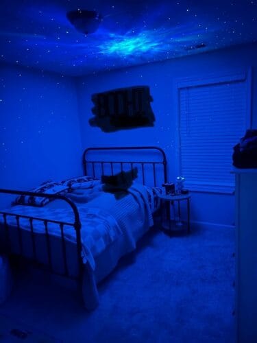 Astronaut Galaxy Projector for bedroom & kids’ room & a romantic date night photo review