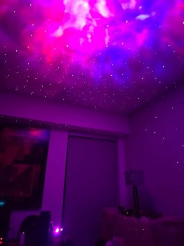 Astronaut Galaxy Projector for bedroom & kids’ room & a romantic date night photo review
