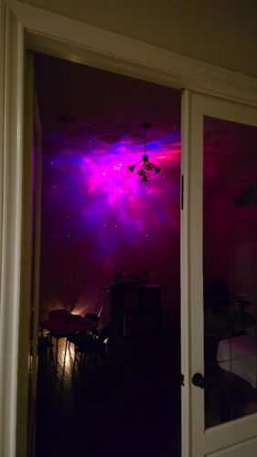 Astronaut Galaxy Projector for bedroom & kids’ room & a romantic date night photo review