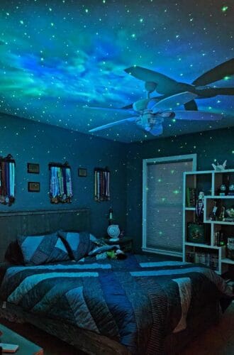 Astronaut Galaxy Projector for bedroom & kids’ room & a romantic date night photo review