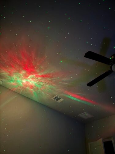 Dinosaur Egg Galaxy Star Projector  (Brown) photo review