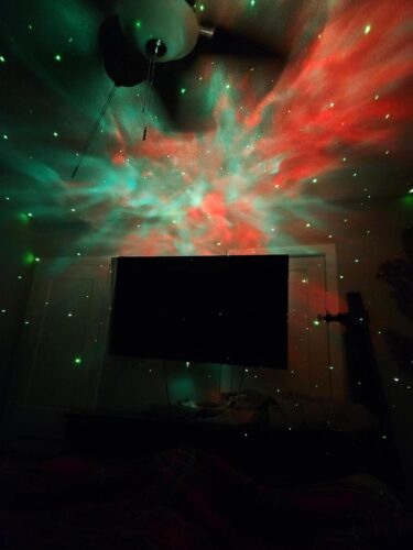 Dinosaur Egg Galaxy Star Projector  (Brown) photo review
