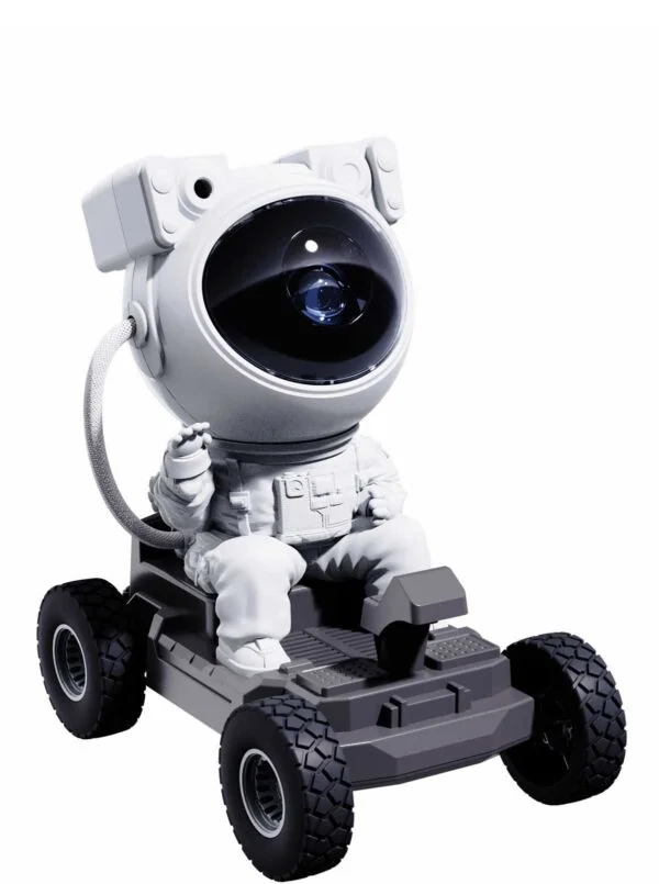 Astronaut Galaxy Star Projector Night Light, Astronaut Lamp, 360° Space Man Lunar Rover Buddy Starry Nebula Ceiling Projector Sky LED Starlight Planetarium Spaceman Projector Lamp Kids Room Adults Bedroom Decor Gifts (Lunar Rover)