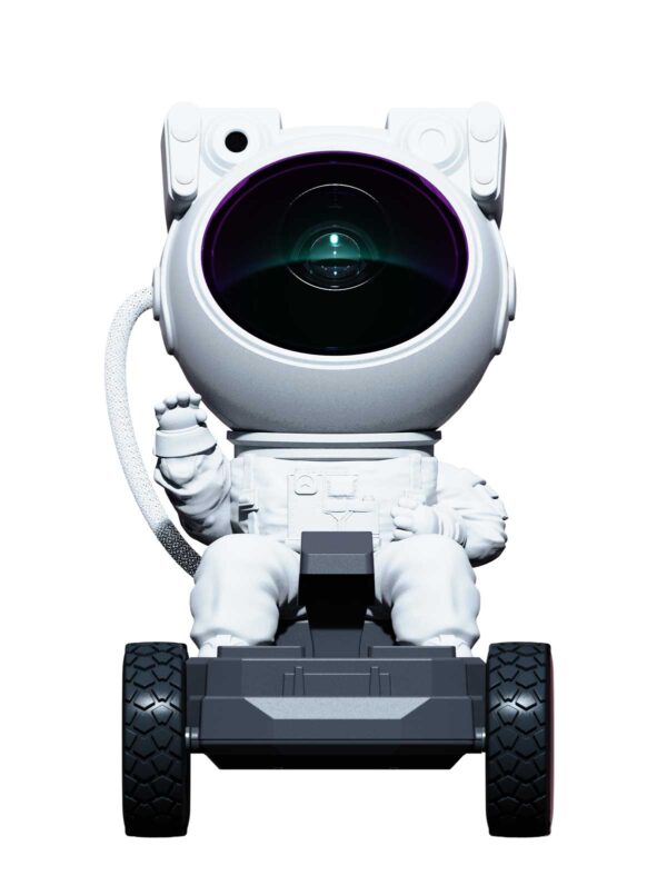 Astronaut Galaxy Star Projector Night Light, Astronaut Lamp, 360° Space Man Lunar Rover Buddy Starry Nebula Ceiling Projector Sky LED Starlight Planetarium Spaceman Projector Lamp Kids Room Adults Bedroom Decor Gifts (Lunar Rover)