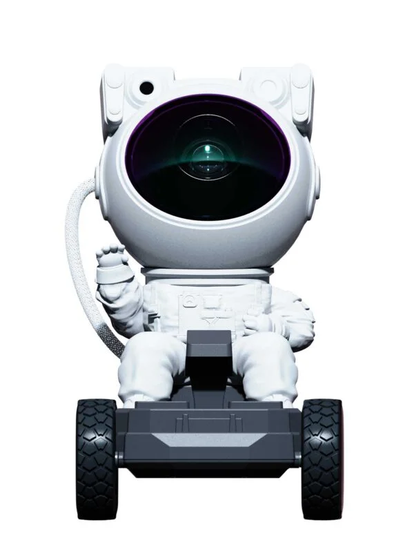 Astronaut Galaxy Star Projector Night Light, Astronaut Lamp, 360° Space Man Lunar Rover Buddy Starry Nebula Ceiling Projector Sky LED Starlight Planetarium Spaceman Projector Lamp Kids Room Adults Bedroom Decor Gifts (Lunar Rover)