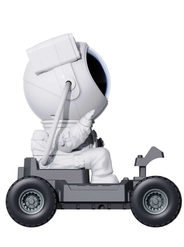 Astronaut Galaxy Star Projector Night Light, Astronaut Lamp, 360° Space Man Lunar Rover Buddy Starry Nebula Ceiling Projector Sky LED Starlight Planetarium Spaceman Projector Lamp Kids Room Adults Bedroom Decor Gifts (Lunar Rover)