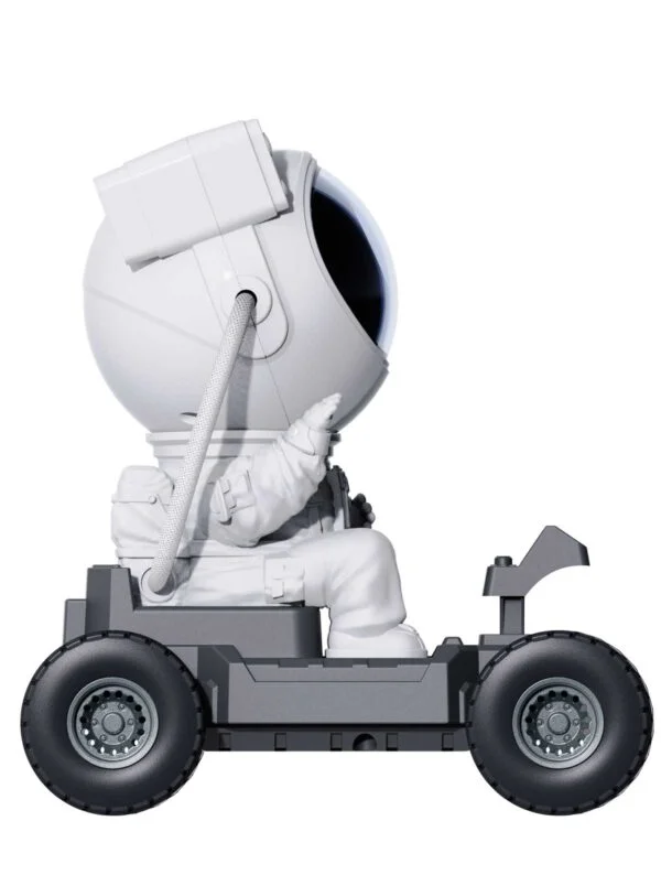 Astronaut Galaxy Star Projector Night Light, Astronaut Lamp, 360° Space Man Lunar Rover Buddy Starry Nebula Ceiling Projector Sky LED Starlight Planetarium Spaceman Projector Lamp Kids Room Adults Bedroom Decor Gifts (Lunar Rover)