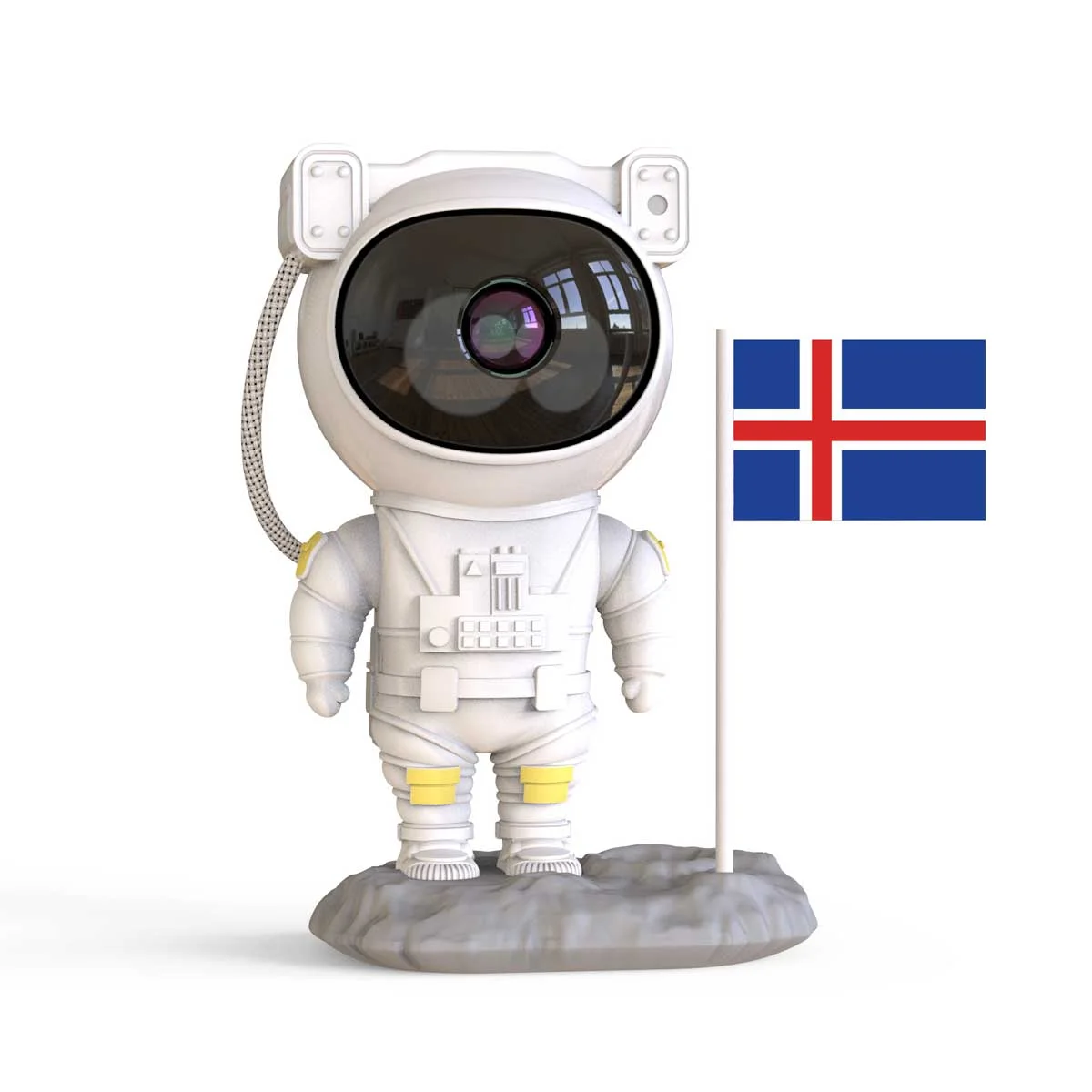 Kids Star Projector Galaxy Night Light - Astronaut Space Buddy Projector, American Flag Lights Remote Control Nebula Ceiling LED Lamp with Timer, Best Gifts for Children