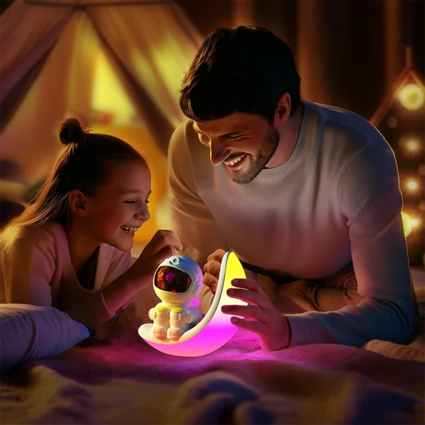 Colorful Moon Projection Lamp