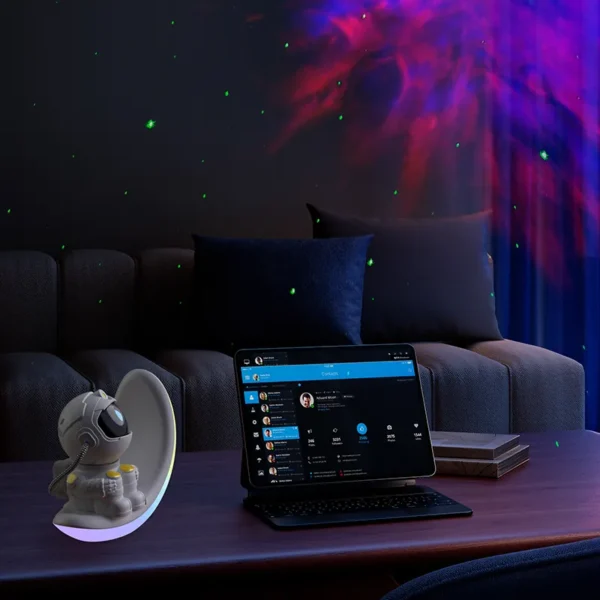Colorful Moon Projection Lamp - Image 3