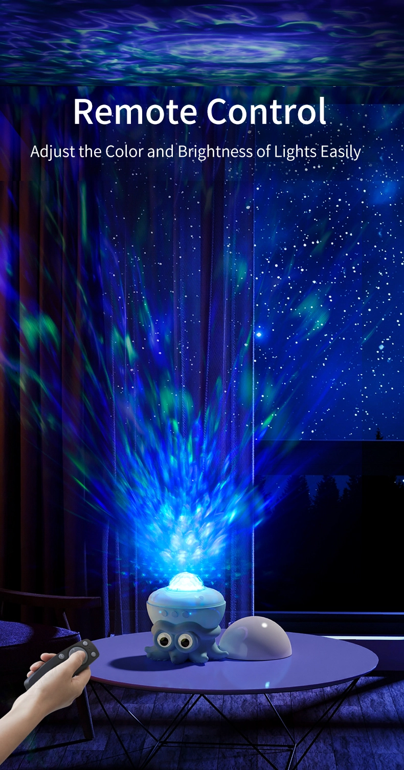 octopus ocean projection lamp detail05