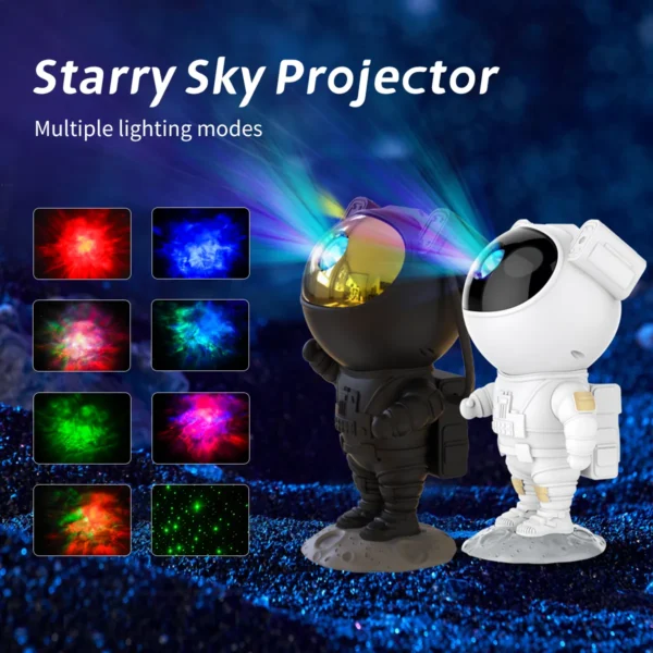 Astronaut Galaxy Projector for bedroom & kids’ room & a romantic date night