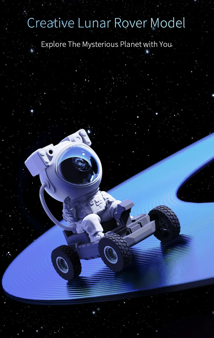 Astronaut Galaxy Star Space Projector Lunar Rover detial02.jpg