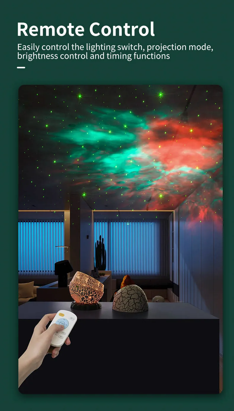 Dinosaur Egg Galaxy Star Projector Space Projector Night Light Bedroom Christmas Gift Kids detail05.jpg