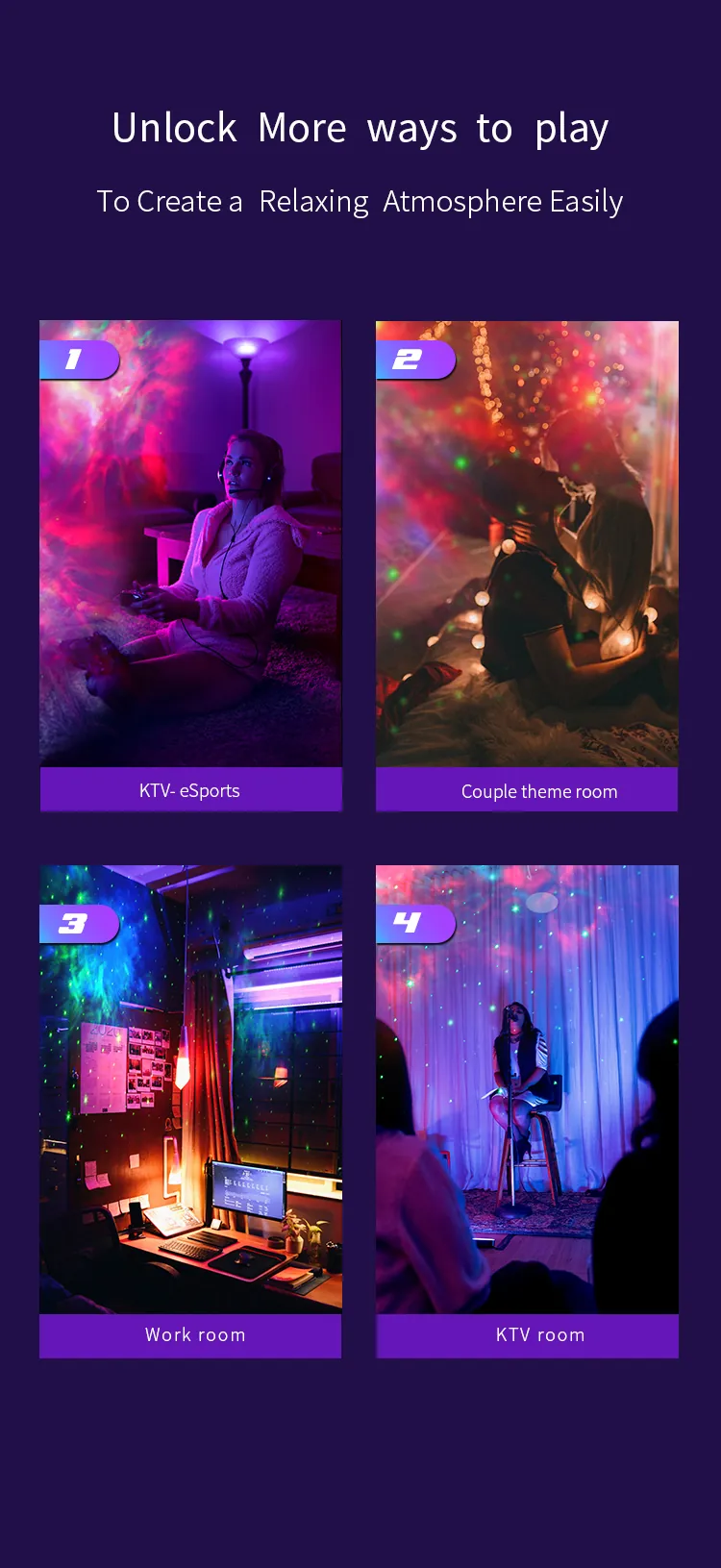 Kids Star Projector Galaxy Night Light Astronaut Space Buddy Projector American Flag Lights Remote Control Nebula Ceiling LED Lamp with Timer Best Gifts for Children detail07.jpg