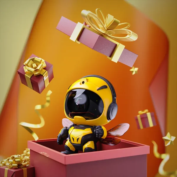 Bee Colorful Projector Lamp - Image 2