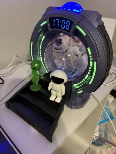 Stargate Projection Lamp for bedroom & kids’ room & a romantic date night photo review